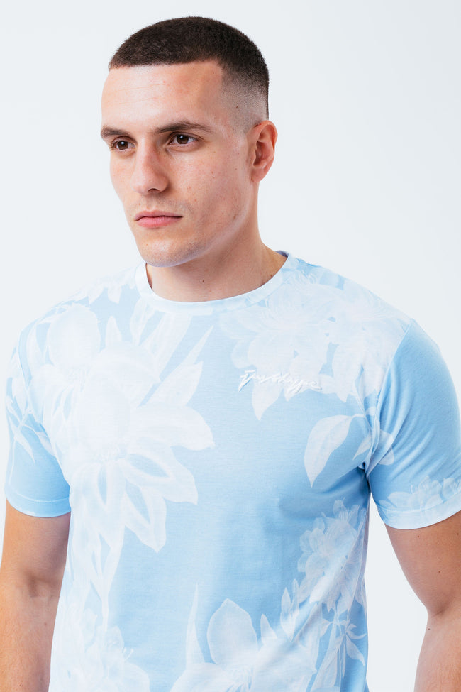 HYPE BLUE PALM MEN'S T-SHIRT