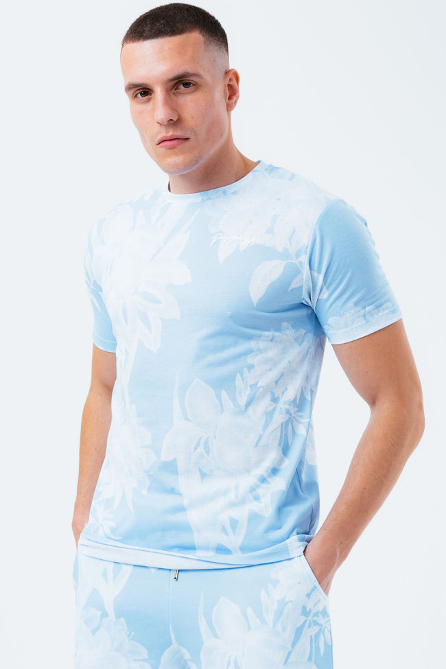 HYPE BLUE PALM MEN'S T-SHIRT