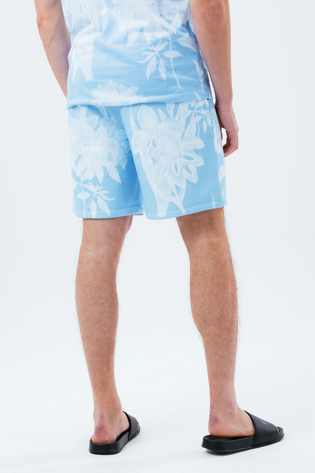 HYPE BLUE PALM MEN'S SHORTS