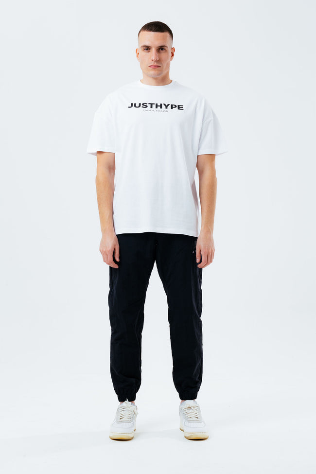 HYPE WHITE JH MEN'S OVERSIZED T-SHIRT