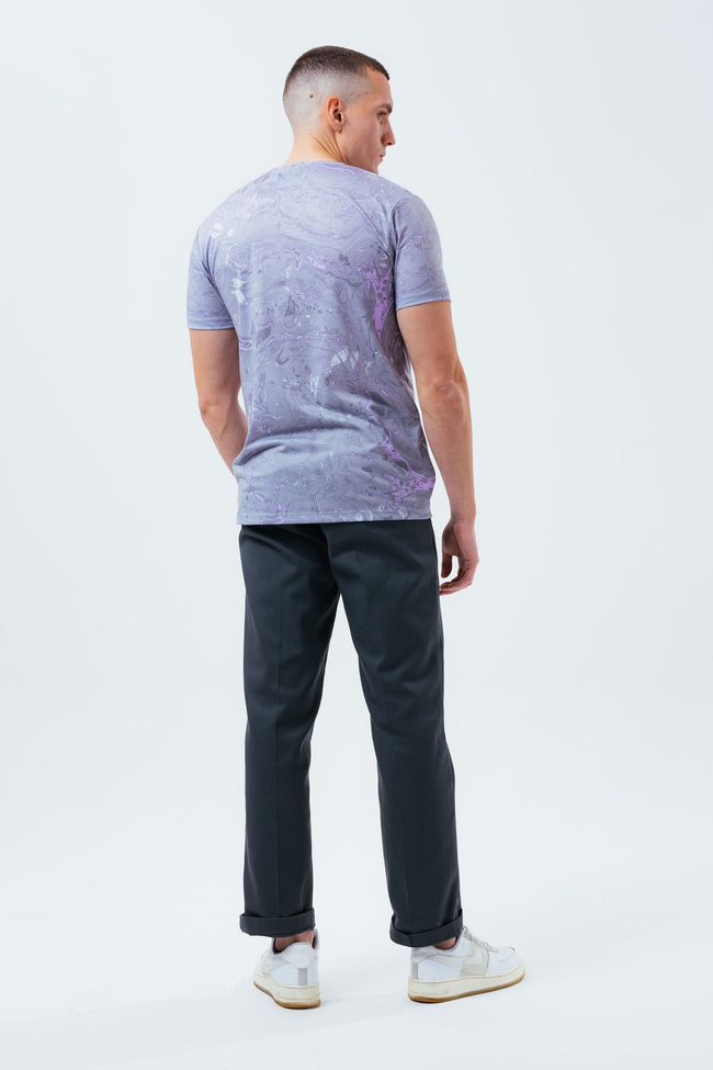 HYPE LILAC MARBLE MEN'S T-SHIRT