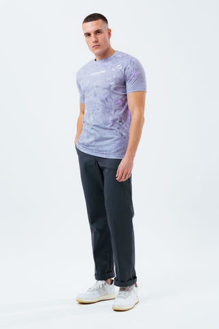 HYPE LILAC MARBLE MEN'S T-SHIRT