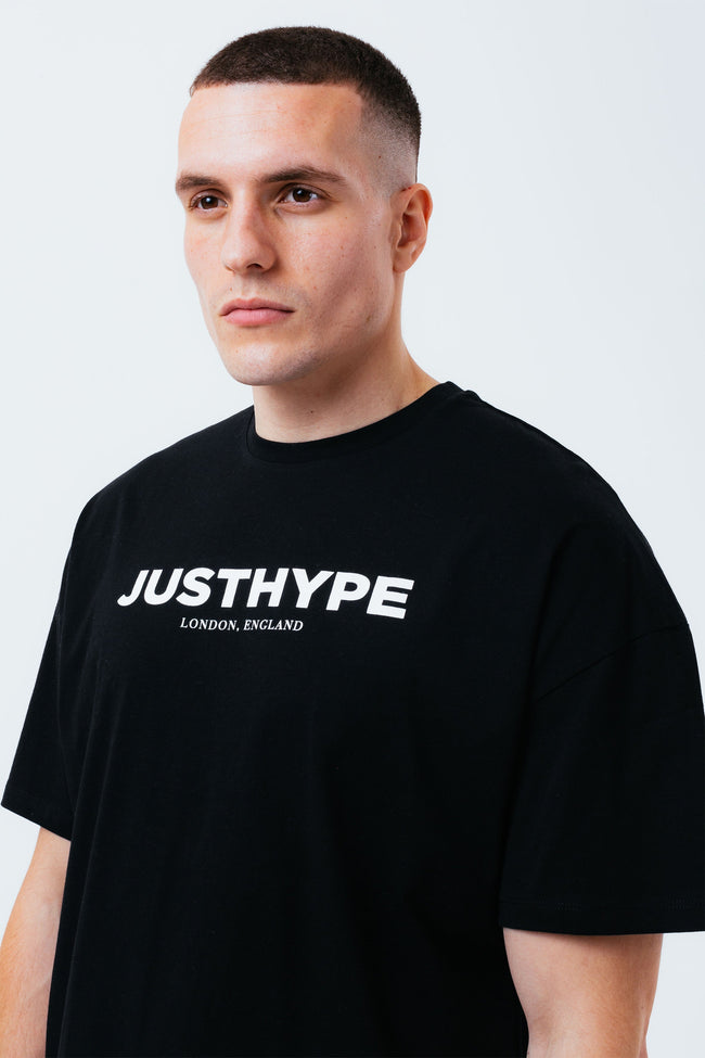 HYPE BLACK JH MEN'S OVERSIZED T-SHIRT