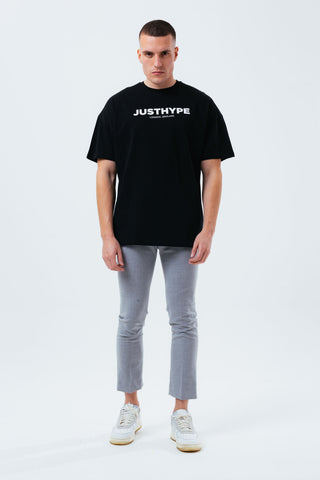 HYPE BLACK JH MEN'S OVERSIZED T-SHIRT