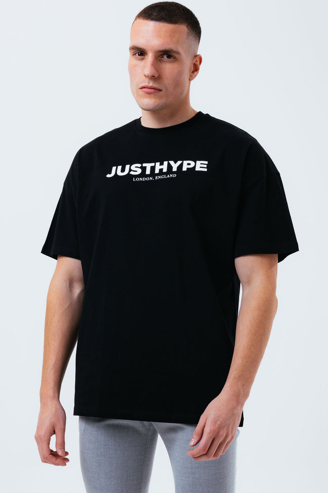 HYPE BLACK JH MEN'S OVERSIZED T-SHIRT