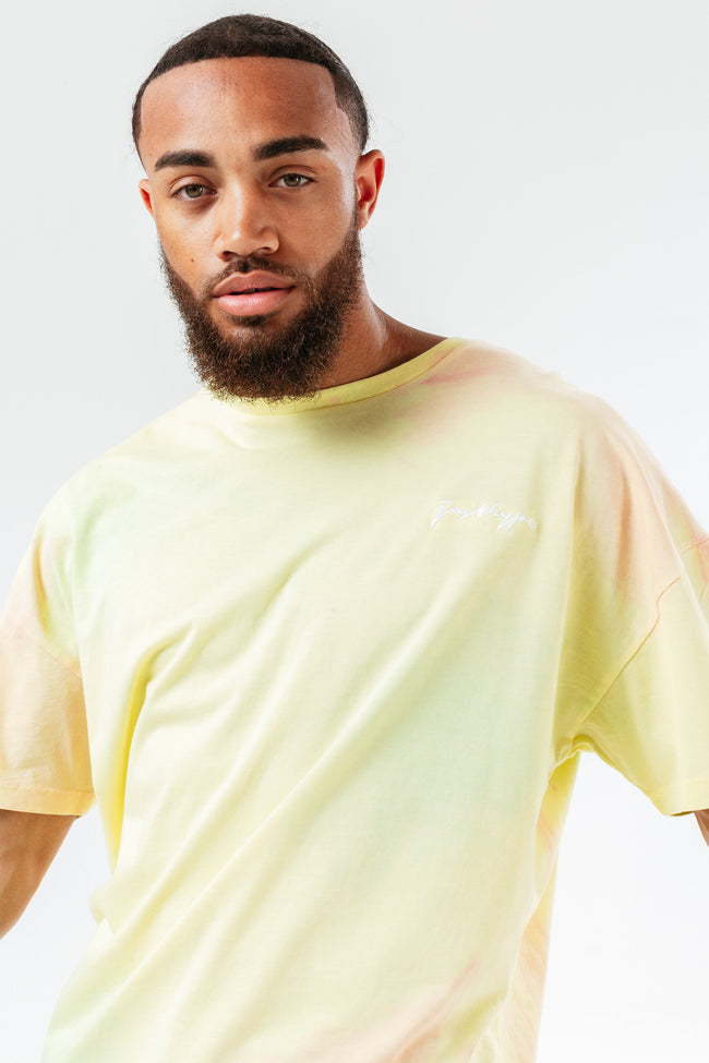 HYPE CANDY DYE MEN'S OVERSIZED T-SHIRT