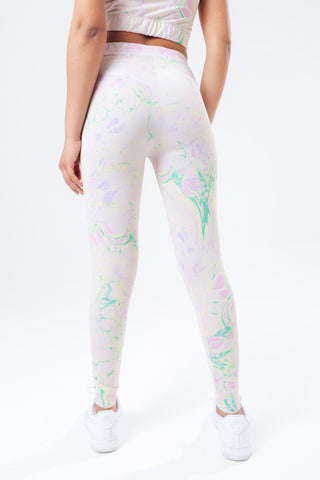 HYPE LEMON MARBLE WOMEN'S LEGGINGS