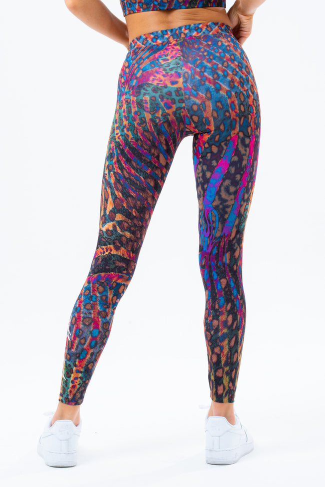 HYPE NEON SAFARI WOMEN'S LEGGINGS