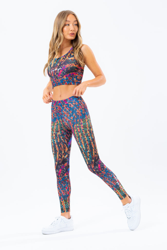 HYPE NEON SAFARI WOMEN'S LEGGINGS