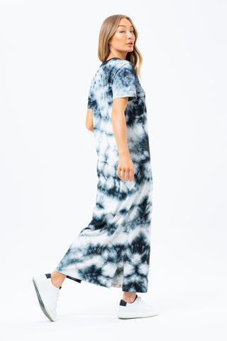 HYPE MONO DYE WOMEN'S MAXI TEE  DRESS