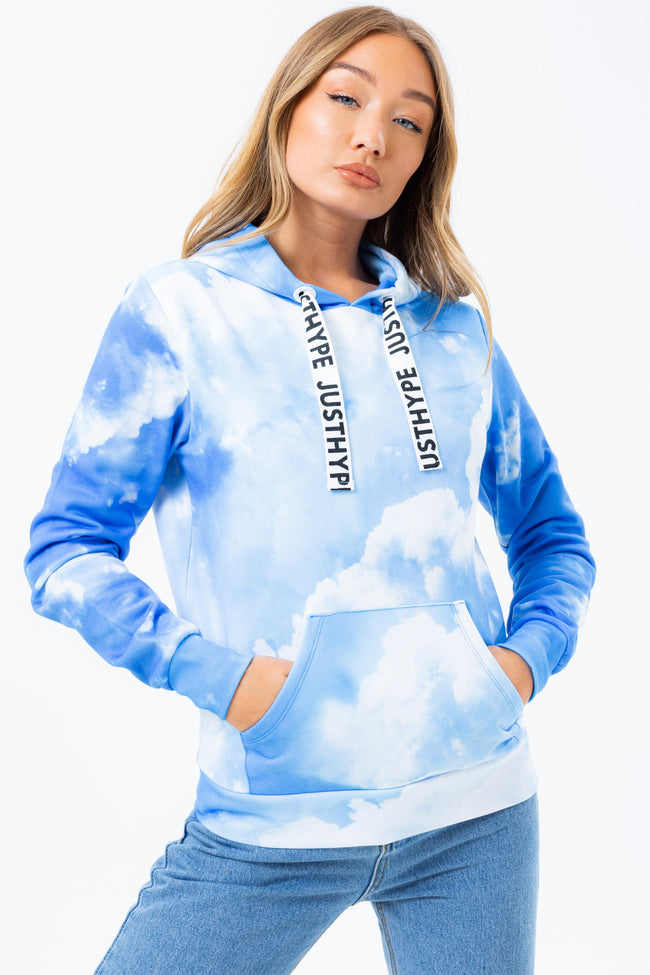 HYPE CLOUDS WOMEN'S PULLOVER HOODIE