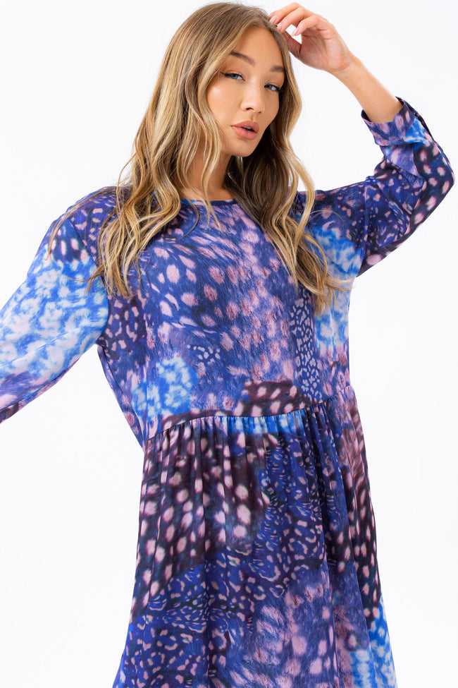 HYPE OCEAN SPOTS WOMEN'S OMOROSE DRESS