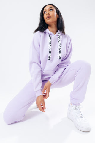 HYPE LILAC VINTAGE WOMEN'S DROP SHOULDER HOODIE