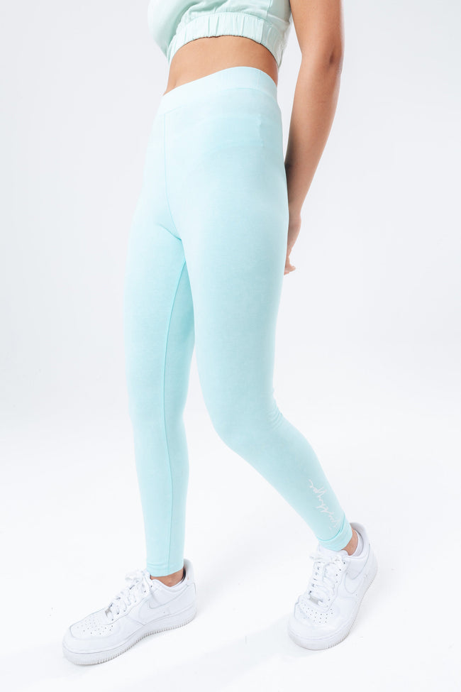 HYPE TEAL VINTAGE WOMEN'S LEGGINGS