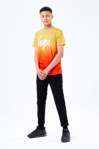 HYPE SUNSET MULTI FADE BOYS TEE