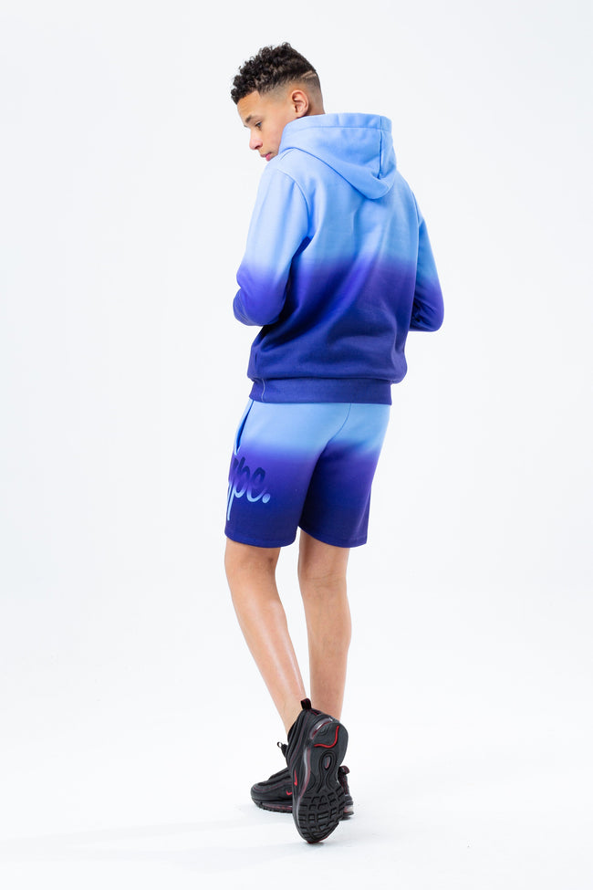 HYPE BLUE FADE KIDS PULLOVER HOODIE