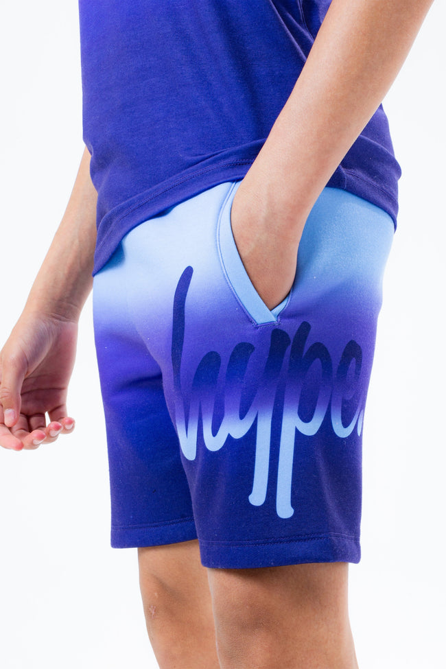 HYPE BLUE FADE KIDS SHORTS