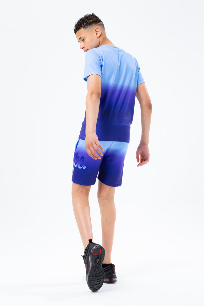 HYPE BLUE FADE KIDS SHORTS