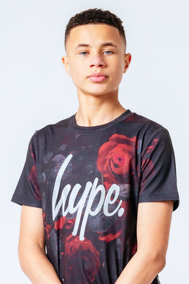 HYPE ROSE SPLAT BOYS T-SHIRT