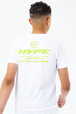 HYPE NEON CREST RACER BOYS T-SHIRT