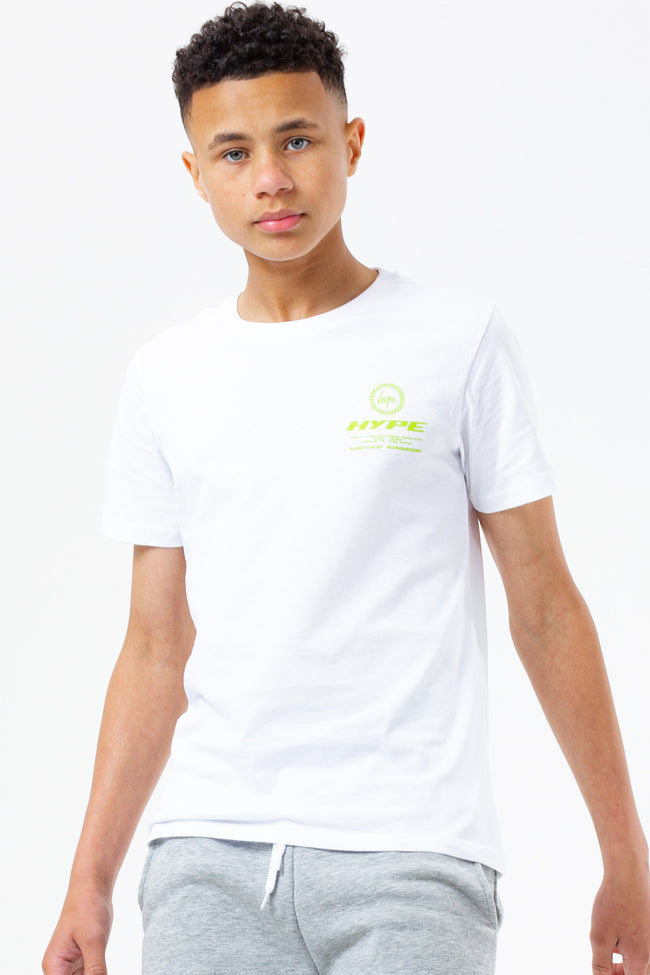 HYPE NEON CREST RACER BOYS T-SHIRT