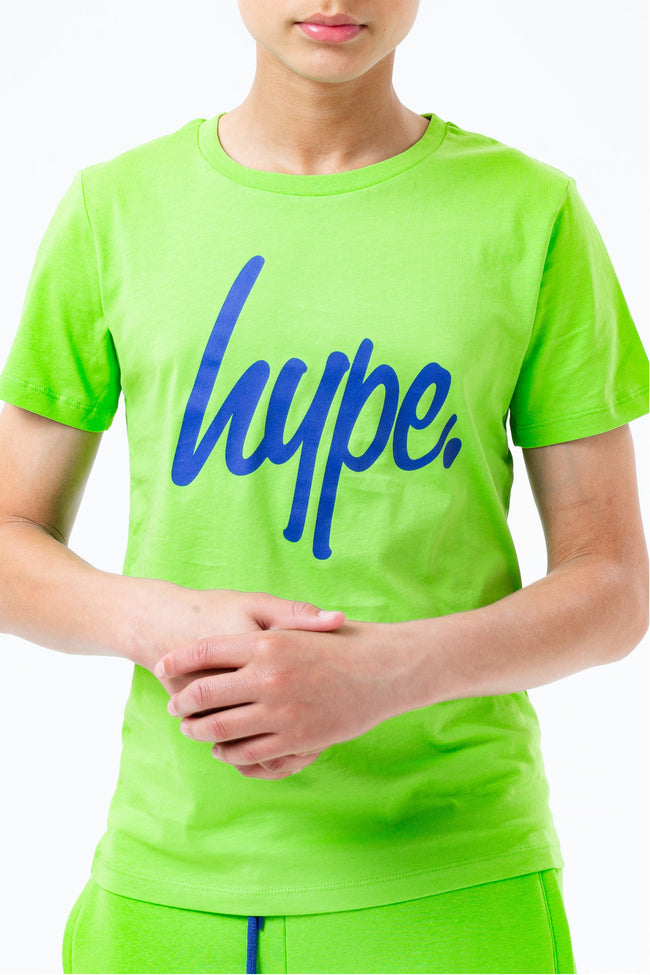 HYPE NEON GREEN KIDS T-SHIRT