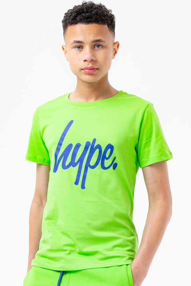 HYPE NEON GREEN KIDS T-SHIRT