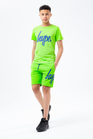 HYPE NEON GREEN KIDS T-SHIRT