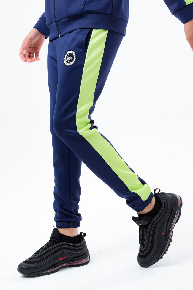 HYPE NEON SIDE STRIPE BOYS JOGGERS