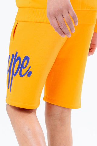 HYPE ORANGE & BLUE KIDS SHORTS