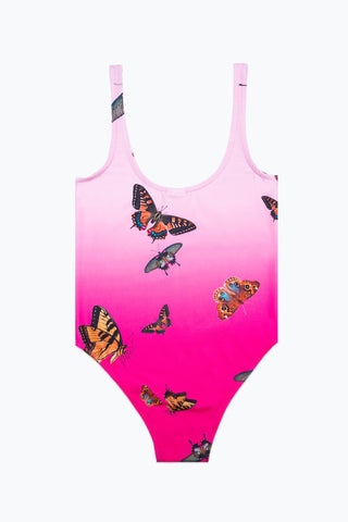 HYPE BUTTERFLY FADE GIRLS SWIMSUIT