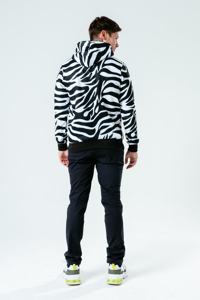 HYPE ZEBRA MEN'S PULLOVER HOODIE