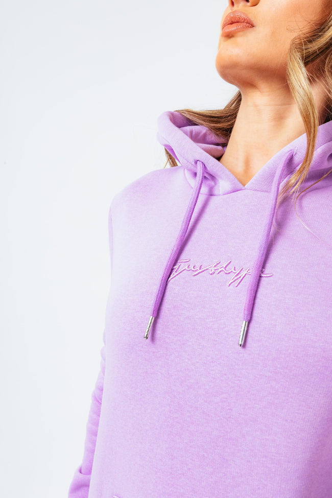 HYPE LILAC SCRIBBLE WOMEN'S TRACKSUIT