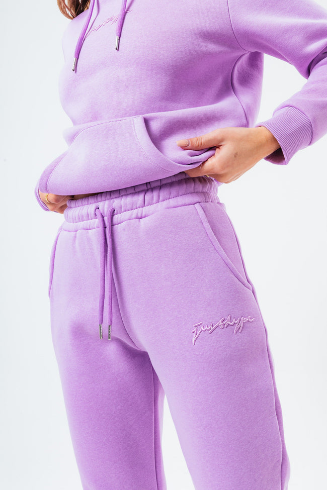 HYPE LILAC SCRIBBLE WOMEN'S TRACKSUIT