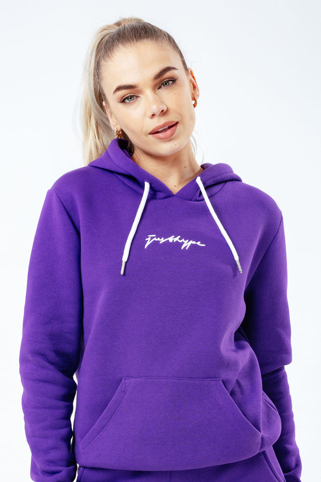 HYPE PURPLE SCRIBBLE WOMEN'S TRACKSUIT