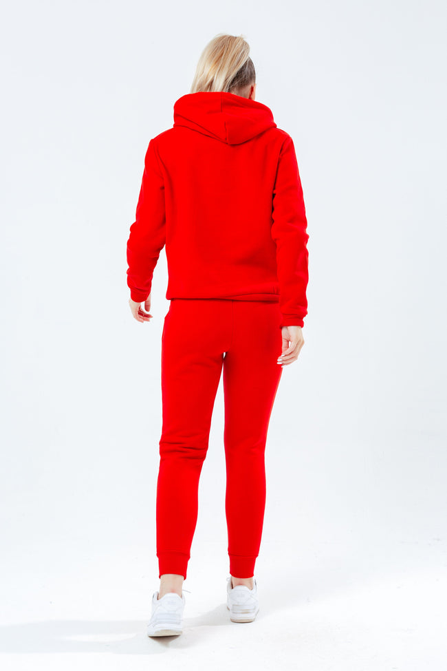 HYPE RED SCRIBBLE WOMEN'S TRACKSUIT