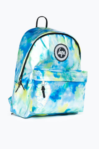 HYPE BLUE SMUDGE HOLO BACKPACK