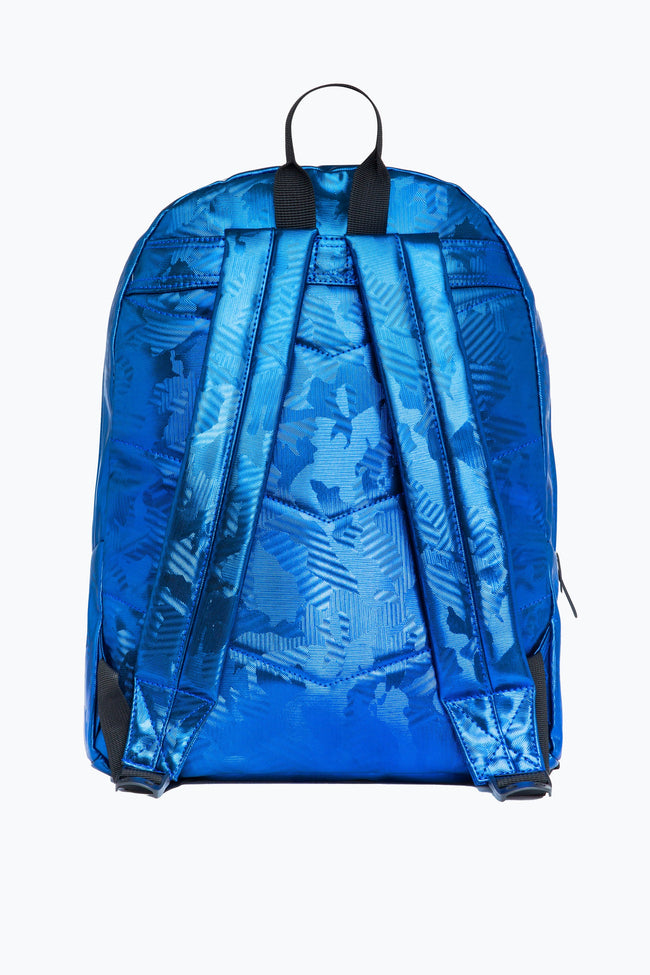 HYPE BLUE CAMO HOLO BACKPACK