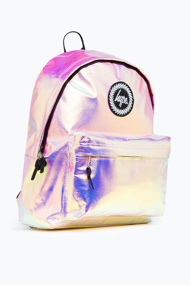 HYPE PINK GOLD HOLO BACKPACK