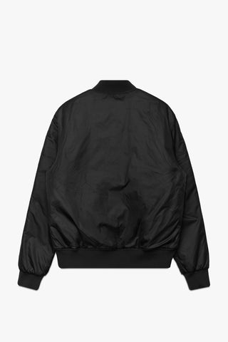 HYPE MENS BLACK SCRIBBLE BOMBER JACKET