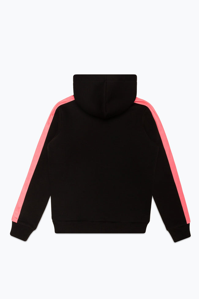 HYPE GIRLS BLACK PINK PANEL SCRIPT TRACKSUIT