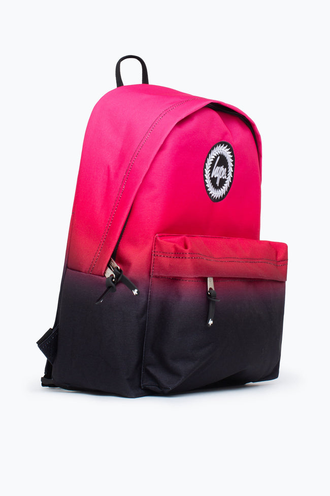 HYPE UNISEX PINK BLACK FADE CREST BACKPACK