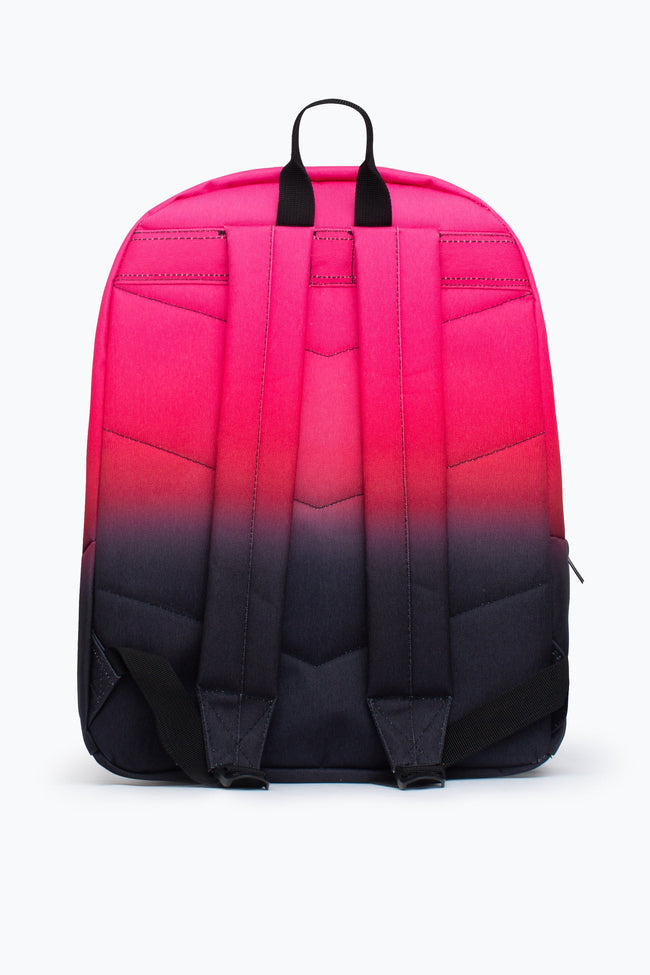 HYPE UNISEX PINK BLACK FADE CREST BACKPACK