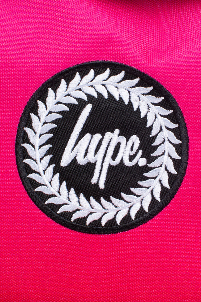 HYPE UNISEX PINK BLACK FADE CREST BACKPACK