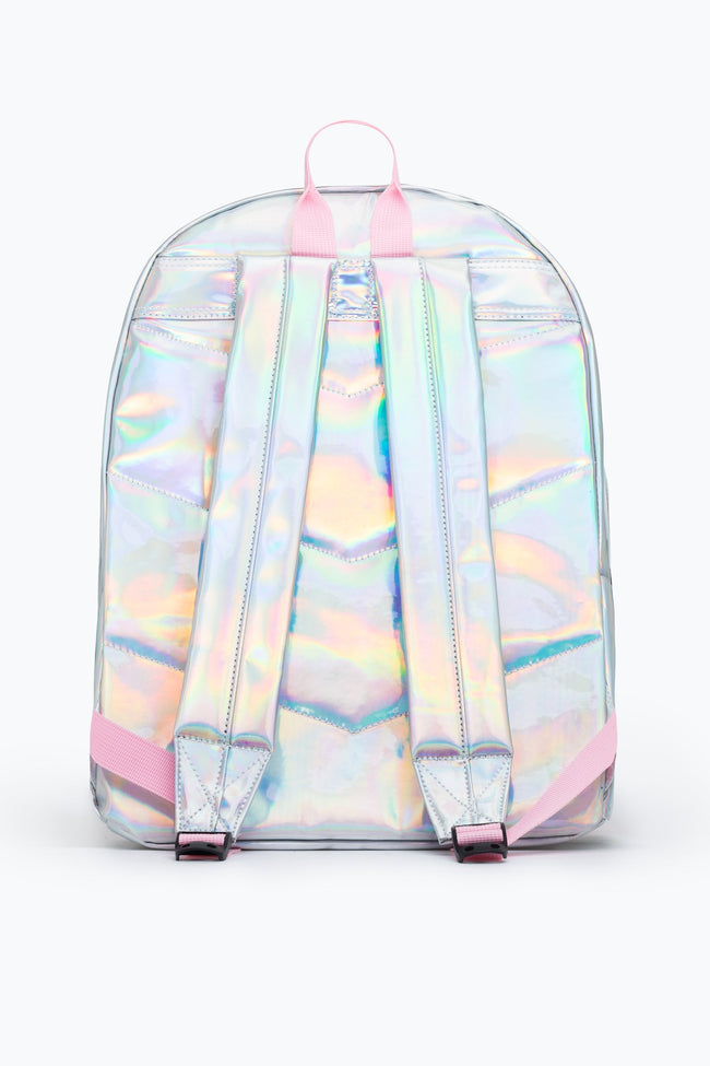 HYPE UNISEX HOLOGRAPHIC UNICORN CREST BACKPACK