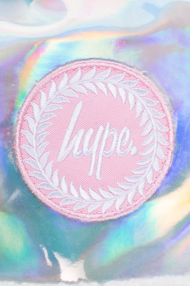 HYPE UNISEX HOLOGRAPHIC UNICORN CREST BACKPACK