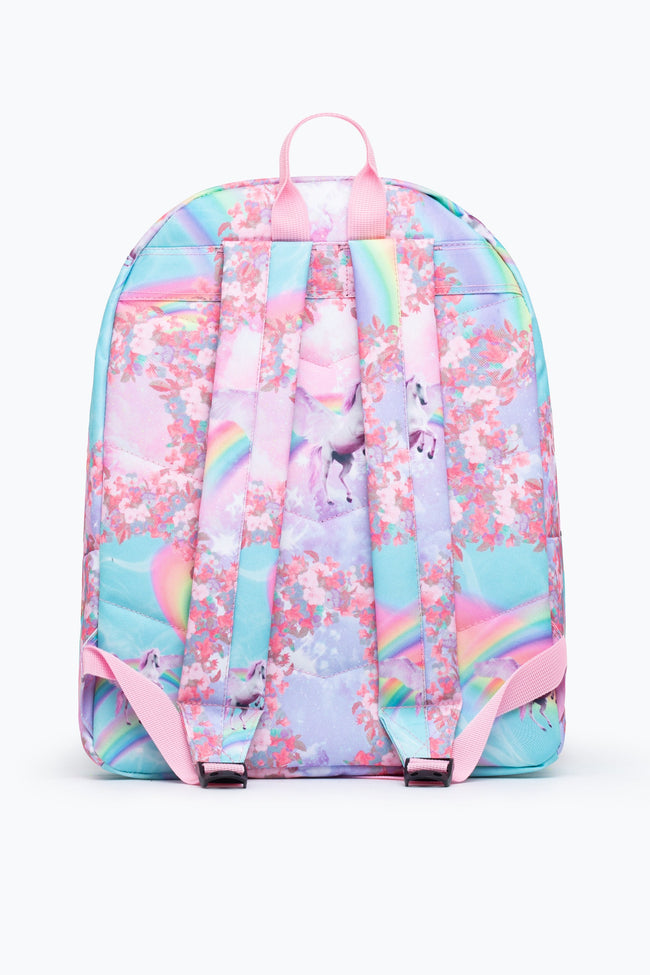 HYPE UNISEX HOLOGRAPHIC RAINBOW CREST BACKPACK