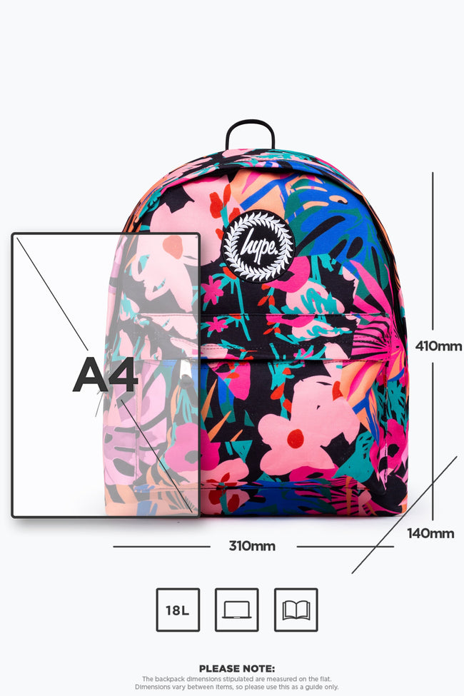 HYPE UNISEX POPPY SLICE CREST BACKPACK