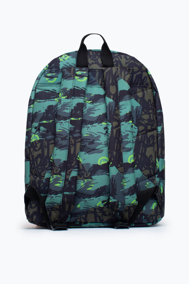 HYPE UNISEX TYLER CAMO CREST BACKPACK