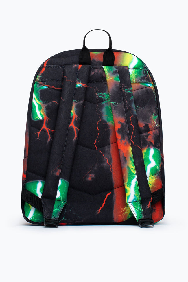 HYPE UNISEX BLACK ANGER SKIES CREST BACKPACK